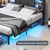 Čalúnená posteľ 140x200cm so zásuvkami, manželská posteľ Náhľad obrázku produktu 10