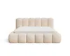 A bed with a mattress on a white background. Voir les images du produit