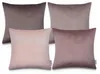Samt Kissenbezug 4er Set Kissenbezüge Deko Wohnzimmer Produktbild-Vorschau 1