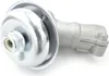 A close-up studio shot of a string trimmer gearbox. Produktbild-Vorschau