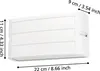 Lampada da parete per esterni Eglo 900809 CAMARDA IP54 E27 Anteprima dell’immagine prodotto 3