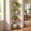 Milani Home - scaffale angolare in acciaio 4 ripiani, Anteprima dell’immagine prodotto 1