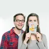 Mr. & Mrs. Panda Postkarte Auszubildende Herz - Grau Produktbild-Vorschau 4