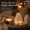 Räder ZUHAUSE Windlicht Lichthaus aus Porzellan klein - H Produktbild-Vorschau 7