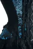 Burleska Langes Kleid Damen Ophelie Dress schwarz/blau S Produktbild-Vorschau 4