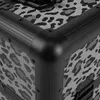 anndora® Beautycase Leo Noir – schwarzer Aluminium-Koffer Produktbild-Vorschau 4