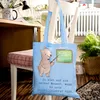 Mr. & Mrs. Panda Tote Bag Nachhilfelehrer Herz - Sky Blue - Produktbild-Vorschau 4