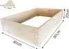 Lermowoood Hochbeet aus Holz 80x40x20 cm Natur – Produktbild-Vorschau 3
