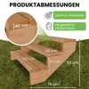 Terrassentreppe aus Lärche Treppe Stufen Wangentreppe Produktbild-Vorschau 3