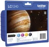 A package of Brother LC1240 ink cartridges with an image of Jupiter and stars. Produktbild-Vorschau