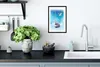 MuchoWow® MuchoWow® Gerahmtes Poster Boot - Meer - Möwe Produktbild-Vorschau 3