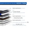 Matratze medizinische 90x200 cm MEDIRO THERM, Produktbild-Vorschau 4
