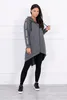 Kesi Langes Sweatshirt für Damen Nugto graphit Universal Produktbild-Vorschau 3