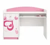 Scrivania per bambini rosa e bianca | Scrivania per bambine Anteprima dell’immagine prodotto 1