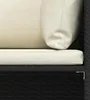 Poggiapiedi modulare con cuscino in polirattan nero Anteprima dell’immagine prodotto 6