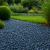 Basaltsplitt 16–32 mm 5 kg – Schwarzer Zierstein für Garten Produktbild-Vorschau 5