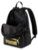 PUMA zaino Phase Backpack 22L Puma Black - Golden Logo nero Anteprima dell’immagine prodotto 4