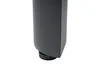 BARLETTA Tisch Aluminium Nonwood Anthrazit/Braun Wetterfest Produktbild-Vorschau 3