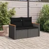 VidaXL 365993, 2 Sitz(e), Schwarz, 110 kg, 1240 mm, 620 mm, Produktbild-Vorschau 3