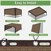 Tenda da sole rettangolare 3x5 m, rete ombreggiante con Anteprima dell’immagine prodotto 7