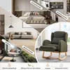 MODFU Schaukelstuhl mit verstellbare Fußstütze,Loungesessel Produktbild-Vorschau 8