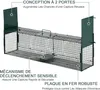 PawHut Piège Vivant Cage Attrape 100 x 25 x 28 cm Piège Voir les images du produit 3