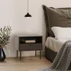 Stolik nocny HWC-N78, szafka nocna, szuflada, styl Podgląd zdjęcia produktu 9