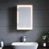 SONNI Kovová zrkadlová skrinka s LED osvetlením 38x60x14 Náhľad obrázku produktu 1