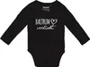 Huuraa Baby Body Baltrum verliebt 62 Black  Baumwolle Produktbild-Vorschau 1
