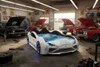 Autobett LAMBO mit Flügeltüren : Blau Farbe: Blau Produktbild-Vorschau 15