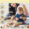 OKWISH Percussion Instrumente Holz, Orff Set 6-teilig, Orff Produktbild-Vorschau 7