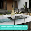 Arebos AR-HE-SPA2OCLH, noir, 650 mm, 22 kg Voir les images du produit 7
