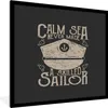 MuchoWow® MuchoWow® Gerahmtes Poster Jahrgang - Segeln - Produktbild-Vorschau 1