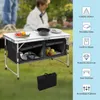 Hengda Kuechenbox Kocherschrank Alu Windschutz mit Produktbild-Vorschau 2