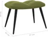VidaXL 328087, Zamat, Zelená, Pena, 610 mm, 700 mm, 965 mm Náhľad obrázku produktu 11
