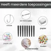 8er-Set Aufbewahrungsdosen für Joints, wasserdicht, 120 mm, schwarz Vista previa de la imagen del producto
