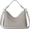 Damen Shopper Hand Henkel Tasche  30627 Grey Produktbild-Vorschau 3