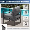MeXo von GLP HOME Lounge Gartenmöbel set  aus Aluminium, Produktbild-Vorschau 3