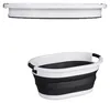 Relaxdays Wäschekorb faltbar, 36 Liter, Wäschewanne Produktbild-Vorschau 10