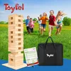 Toyfel Riski XXL Wackelturm, Natur, Stapelturm, Holz, Produktbild-Vorschau 2