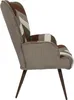Fauteuil Salon Patchwork Cotele Scott Voir les images du produit 3