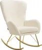tectake® Schaukelstuhl  Swing 70 x 93 x 100 cm, Produktbild-Vorschau 1