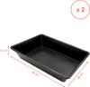3.09 Kunststoff Wanne 20l in schwarz - 2er Set / ca. Produktbild-Vorschau 2