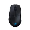 A black wireless gaming mouse is shown from a top-down perspective against a white background. Produktbild-Vorschau