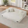Clinvia Moderne Cord-Sofa, klassisches quadratisches, Produktbild-Vorschau 6