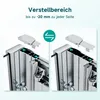 SONNI Nischentür Falttür 86x185cm Drehfalttür Pendeltür Produktbild-Vorschau 4