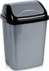 Plastový odpadkový koš šedý 10l Náhled obrázku produktu 1