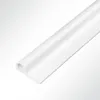 Lysel® Kederschiene Kederleiste Kunststoff Weiß  45° Länge Produktbild-Vorschau 2