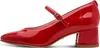 Tamaris Damen Pumps Lack Riemchenpumps mit Blockabsatz Produktbild-Vorschau 1