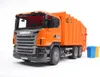 Bruder Scania R-Serie Müll-LKW (orange), 1 Stück Produktbild-Vorschau 6